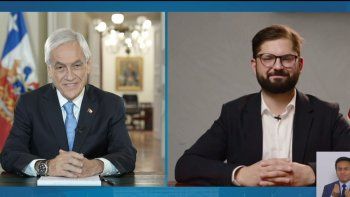 Sebastián Piñera y Gabriel Boric.&nbsp;