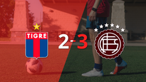 muchas emociones en el triunfo de lanus sobre tigre