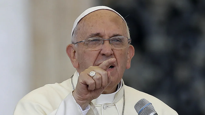 El Papa en audiencia con un nieto recuperado.&nbsp;