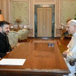 En medio de las negociaciones con Rusia, Zelenski tuvo una audiencia con el papa León XIV. En medio de las negociaciones con Rusia, Zelenski tuvo una audiencia con el papa León XIV.