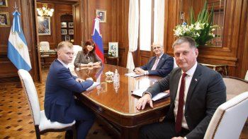 Cristina se reunió con el embajador ruso