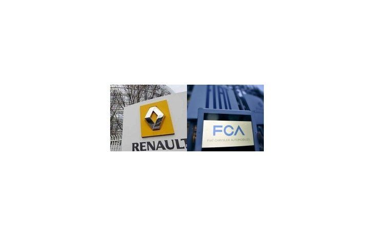 Se hundieron hasta 20% las acciones de Renault y Fiat en París y Milán