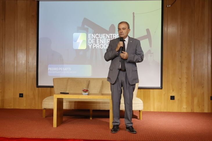 El vicegobernador de Río nNegro Pedro Pesatti dijo presente en el evento organizado por Ámbito, Polp-P y Energy Report. El vicegobernador de Río nNegro Pedro Pesatti dijo presente en el evento organizado por Ámbito, Polp-P y Energy Report.