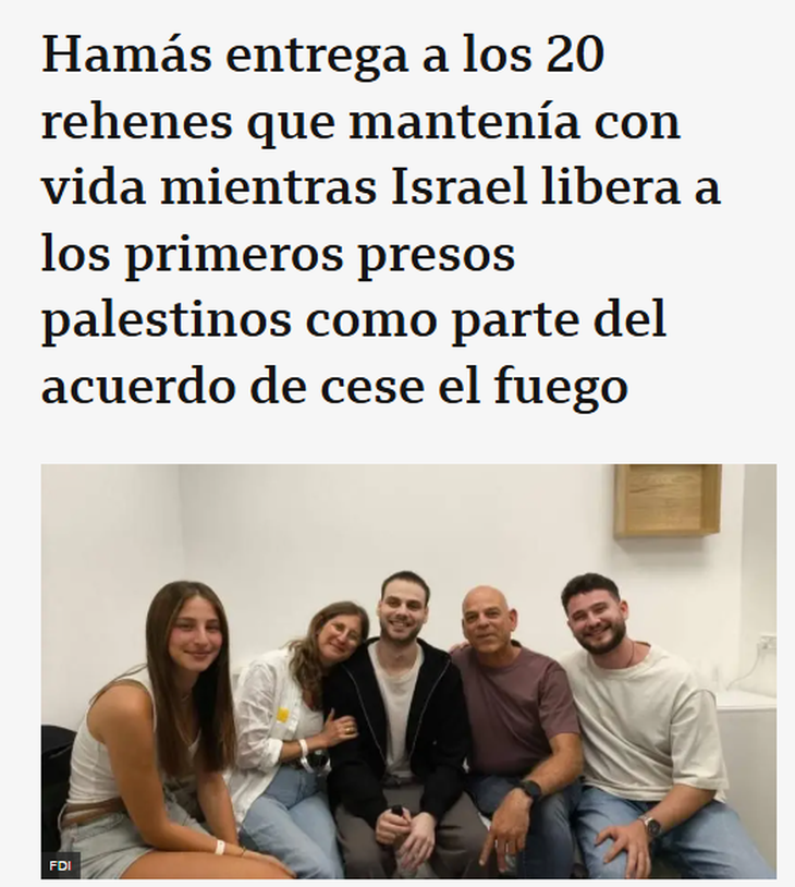 Captura del titular de BBC. Captura del titular de BBC.