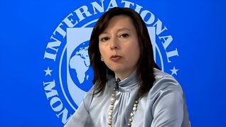 Julie Kozack, vocera del FMI. Julie Kozack, vocera del FMI.
