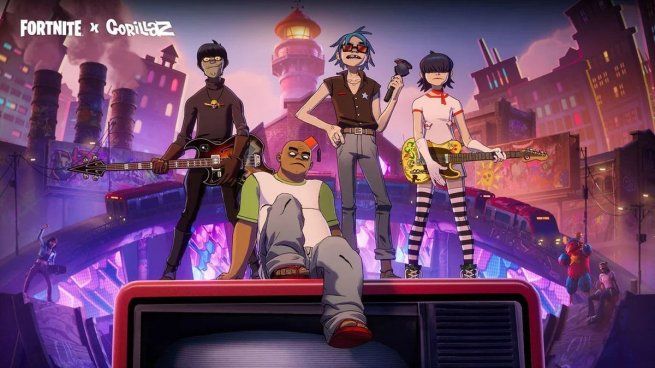 Gorillaz llega a Fortnite: en que fecha y todos los detalles