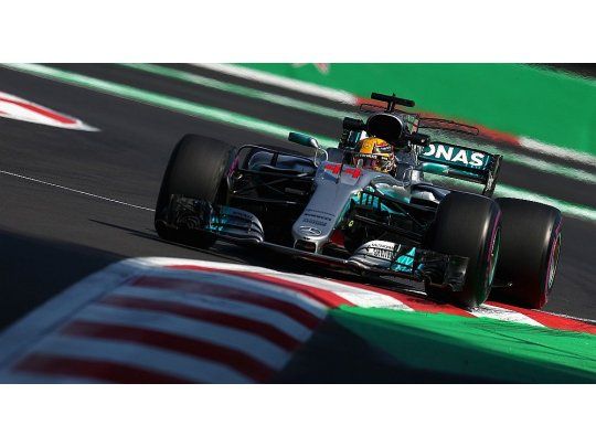GP de México: Hamilton empezó a buen ritmo en busca de la corona