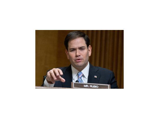 El senador republicano Marco Rubio