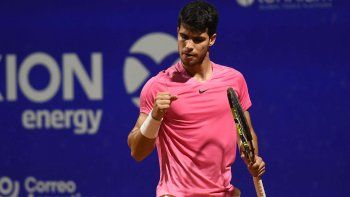 Volvió. Carlos Alcaraz regresó al circuito después de cuatro meses y lo hizo con triunfo en el Argentina Open.