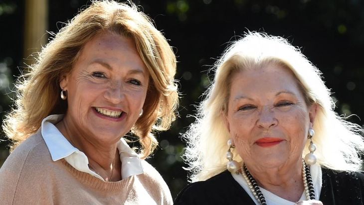 Marcela Campagnoli y Elisa Marcela Campagnoli y Elisa