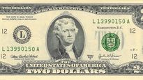 Billete de 2 dólares estadounidenses.