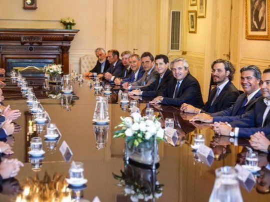 Alberto Fernández selló el martes con los gobernadores la adenda al pacto fiscal.