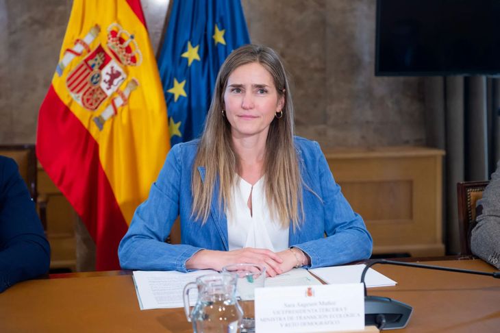 Sara Aagesen, Spanish Minister for Ecological Transition. Sara Aagesen, Spanish Minister for Ecological Transition.