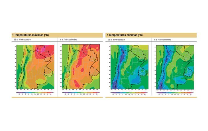 ámbito.com | Se esperan lluvias abundantes sobre el norte