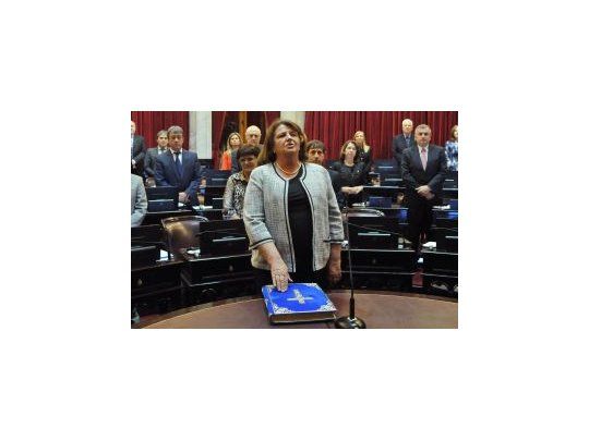 Rojkés de Alperovich tomó juramento a Sosa.