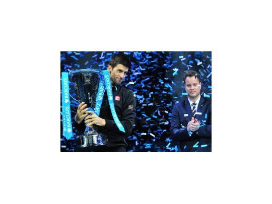 Djokovic se dio un gran gusto en el cierre de temporada ante Nadal.