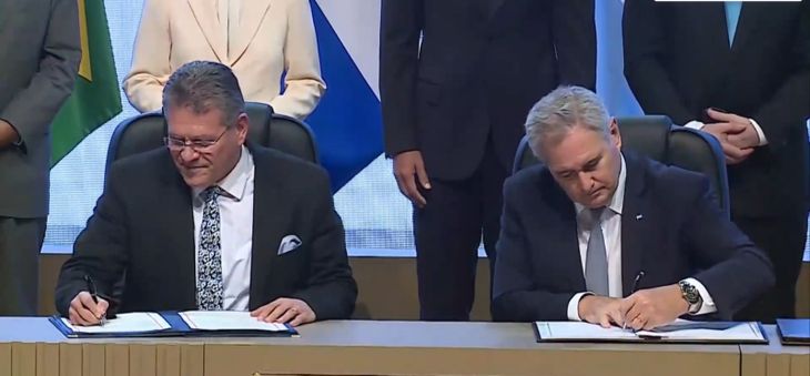 Quirno firm&oacute; el tratado este s&aacute;bado en Asunci&oacute;n.