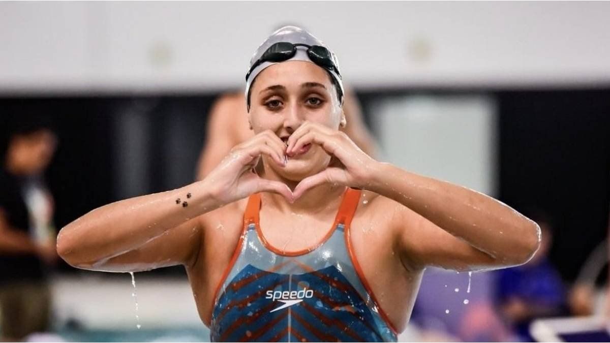 Agostina Hein made history in swimming: World Youth and Record champion