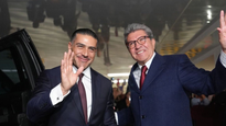 Omar García Harfuch comparece ante la Cámara de Diputados.