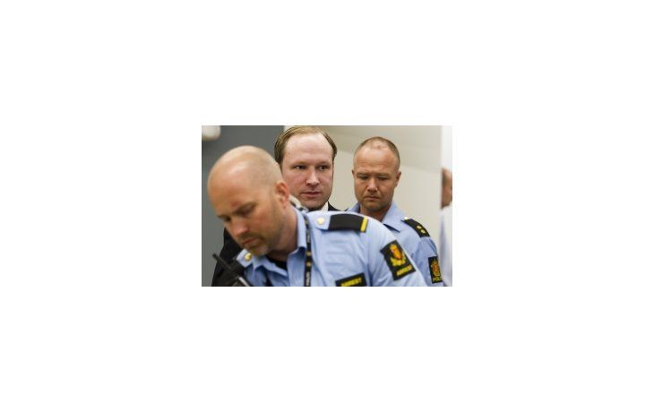 Anders Breivik, autor de los atentados en los que mató 77 personas en 2011