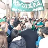 ate ocupo el edificio de iosfa y se agrava la crisis en la obra social de las fuerzas armadas