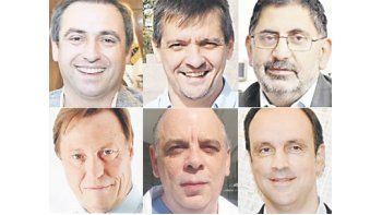 ámbito.com | Ramón Mestre, Leandro Altolaguirre, Raúl Jorge, Sergio Varisco, Roberto Giubetich y José Corral