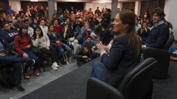 María Eugenia Vidal junto a Martín Lousteau.