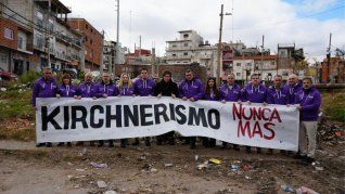 Javier Milei eligió La Matanza para impulsar la campaña junto a sus ocho candidatos bonaerenses. 
