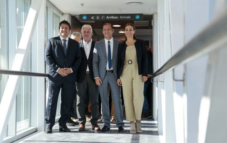 El gobernador de Neuqu&eacute;n, Omar Guti&eacute;rrez, inaugur&oacute; las obras del Aeropuerto Internacional Presidente Per&oacute;n.