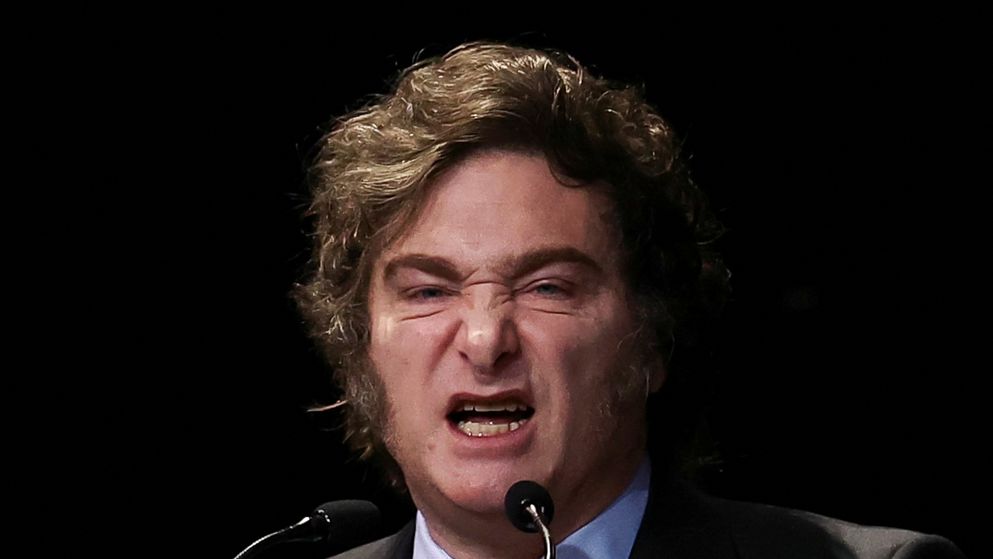 Javier Milei estaba a dos cuadras de la mezquita de Palermo cuando decidió oegar la vuelta.&nbsp;