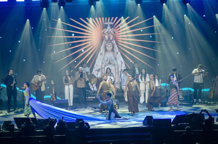 La Virgen del Valle fue protagonista de la apertura del Festival del Poncho. La Virgen del Valle fue protagonista de la apertura del Festival del Poncho.