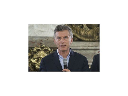 Presidente Mauricio Macri.