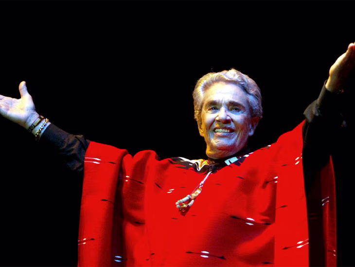 Nace en 1919 Chavela Vargas, figura principal de la música ranchera. Nace en 1919 Chavela Vargas, figura principal de la música ranchera.