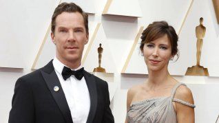 Benedict Cumberbatch y su esposa Sophie Hunter.