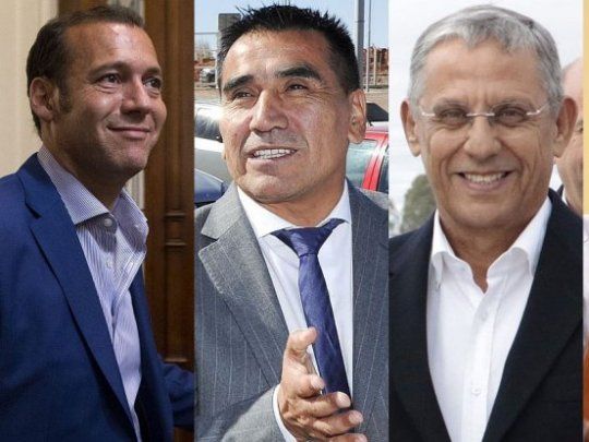 De izq. a der.:&nbsp;Omar Gutiérrez,&nbsp;Ramón Rioseco,&nbsp;Horacio Quiroga&nbsp;y&nbsp;Jorge Sobisch.