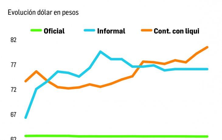 dolar: anticipan brecha record para febrero