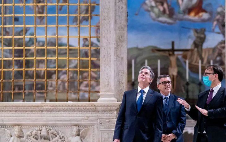 francisco recibio al secretario de estado de joe biden