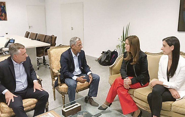 apoyo. Vidal se sumó a la táctica nacional de apuntar candidatos.