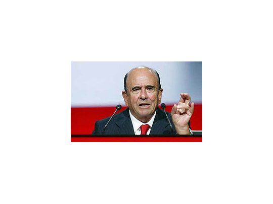 Emilio Botín, presidente del Banco Santander.