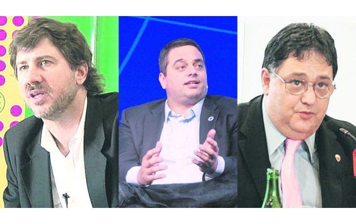 ámbito.com | Matías Cremonte, Jorge Triaca y Jorge Rizzo.