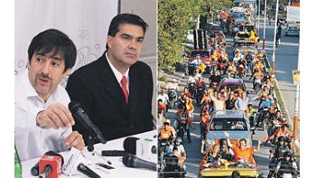 Los candidatos de la Alianza Frente de Todos y Chaco Merece Más cerraron ayer sus respectivas campañas.
