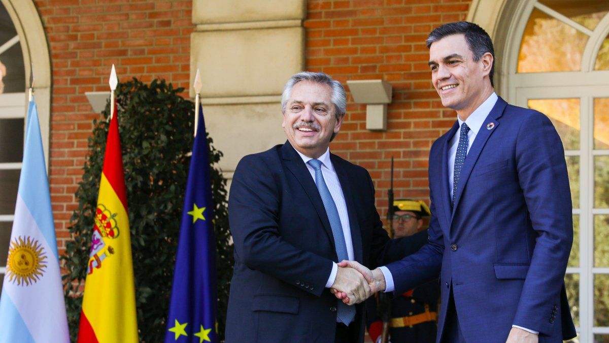 Alberto Fernández, tras encuentro con Pedro Sánchez: Me ofreció su apoyo para que Argentina pueda salir adelante