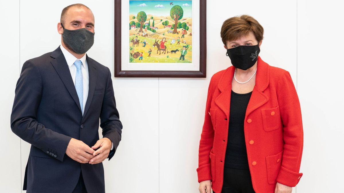 Guzmán se reunió con Georgieva durante dos horas en Washington