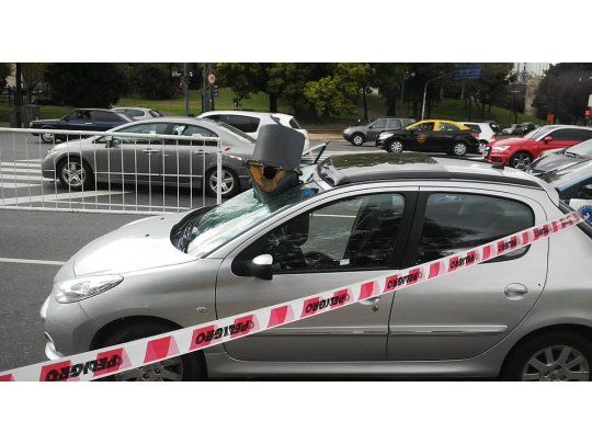 Accidente en Libertador y Tagle