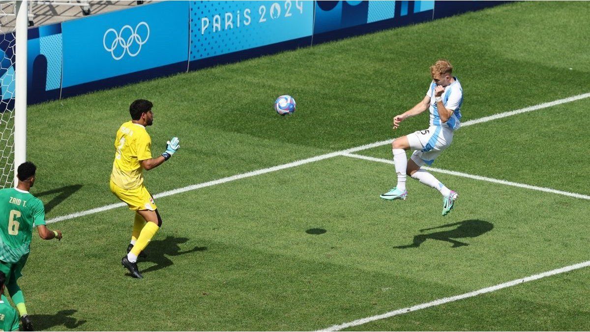 Olympic Games: Argentina’s U23 team beat Iraq and moves up the rankings