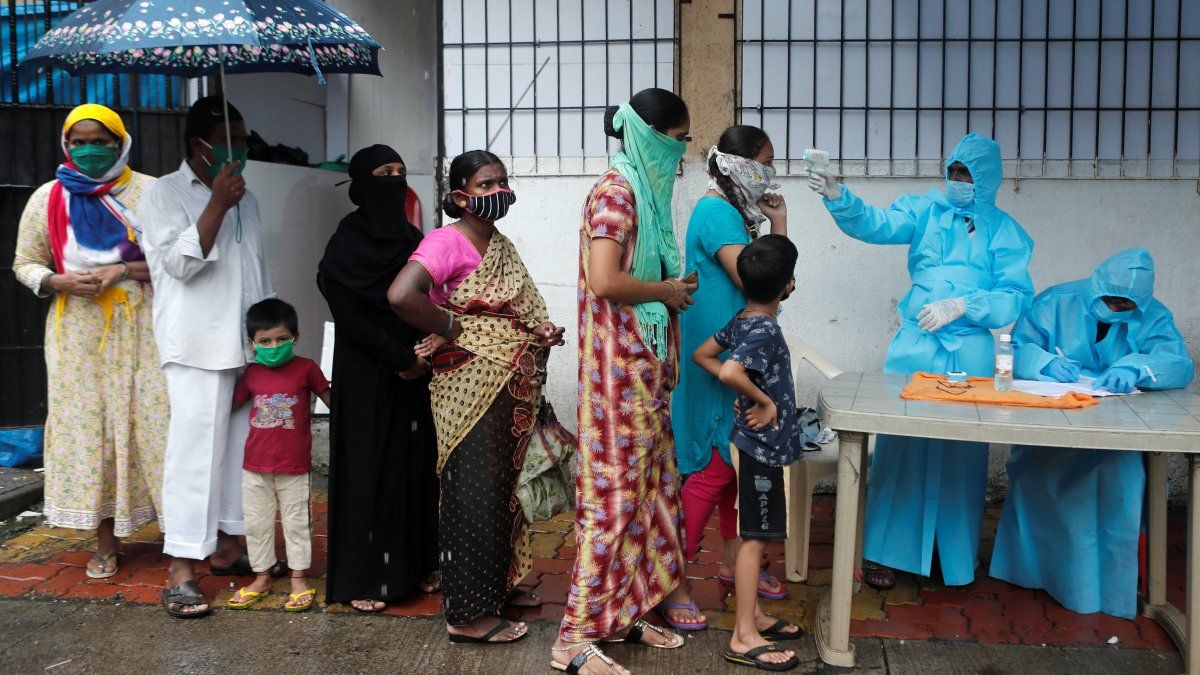 Coronavirus sin control en India: más de 64 mil casos nuevos en un día