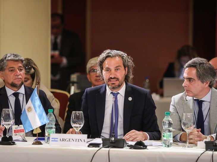Santiago Cafiero, ministro de Relaciones Exteriores, Comercio Internacional y Culto de la Nación Argentina﻿.