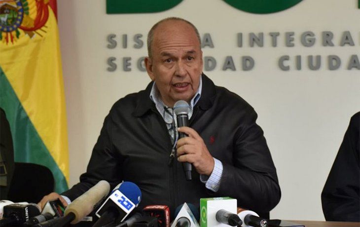 Arturo Murillo, ministro de Gobierno de Bolivia, afirm&oacute;&nbsp;que la intensidad de las manifestaciones baj&oacute; a la mitad.