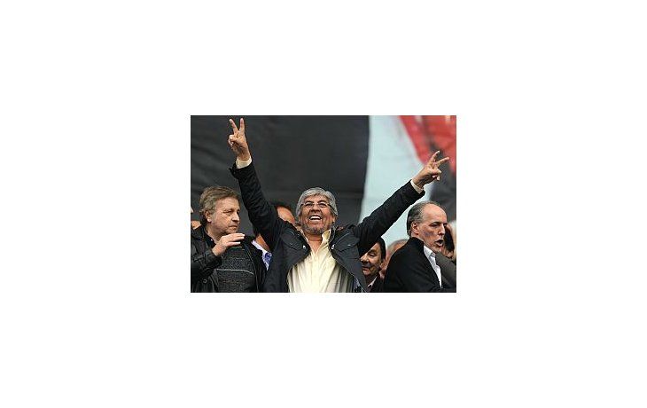 Para Hugo Moyano el peronómetro ya no sirve para medir la fidelidad de los peronistas al Justicialismo.