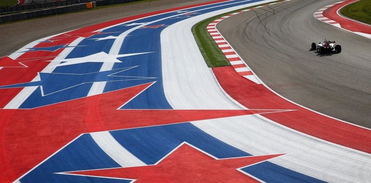 The United States GP at the Circuit of the Americas in Austin. The United States GP at the Circuit of the Americas in Austin.